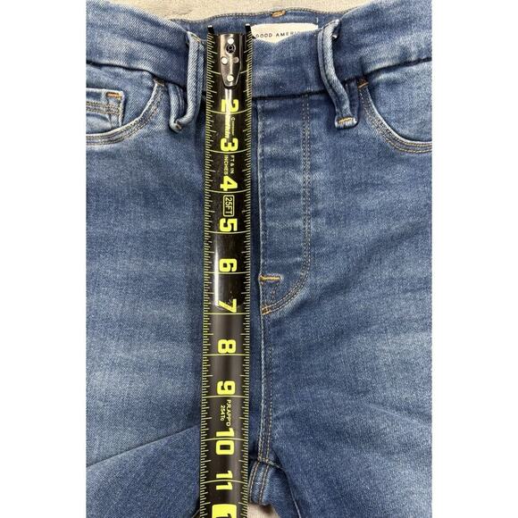 Good American Women’s Size 2 Pull-On Skinny Jeans – Good Condition STYLE GLV478T - Picture 4 of 11